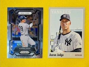 AARON JUDGE 2024 Topps Archives #162 and 2024 Panini Prizm #29 - Picture 1 of 2