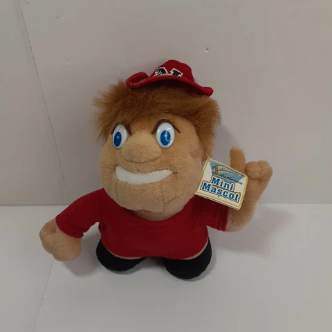 Team Crossbars NEBRASKA CORNHUSKERS Mini Mascot PLUSH nwt 8" Sports Plush Cover