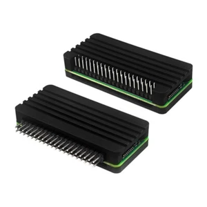 Alloy Heatsink Cover Enclosure w/ GPIO 40-Pin Needle for Raspberry Pi Zero 2 W - Photo 1/13