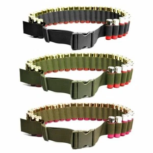 Bolsas de cinturones porta munición escopeta de caza para 29 rondas 12/20GA - Imagen 1 de 15