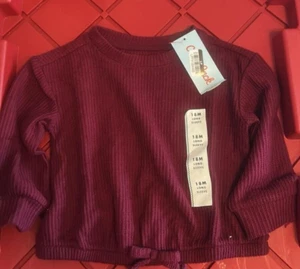 Cat & Jack 18M Long Sleeve Waffle Knit - Picture 1 of 3