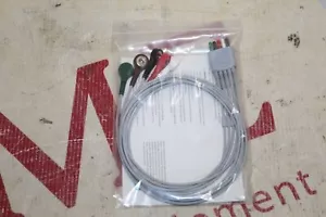 Mindray ECG Leadwires Cables - ECG Leadwire 24" 0012-00-1503-02 Snap Transmitter - Picture 1 of 4