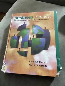Business and Society: Ethics, Sustainability, and Stakeholder Management(9th ed) - Bild 1 von 3