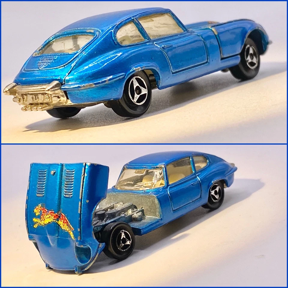 MAJORETTE🔥1972 JAGUAR E  TYPE - 1/60 - Vintage Made In France 🇫🇷 HTF - Image 1 of 4