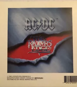 Adesivo/decalcomania AC/DC The Razors Edge 1992 - Foto 1 di 3