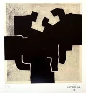 Eduardo Chillida Litografia COA originale firmata numerata a mano 180 ex - Bild 1 von 12