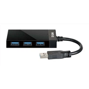 D-Link 4-Port SuperSpeed USB 3.0 Portable Hub - Picture 1 of 3