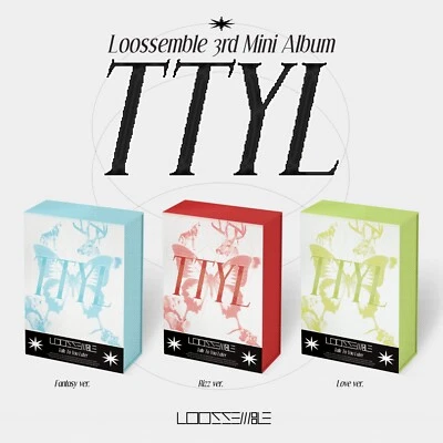 Loossemble 3rd Mini Album TTYL Random Ver CD+P.Book+P.Card+Sticker+F.Poster+Gift - Image 1 of 4