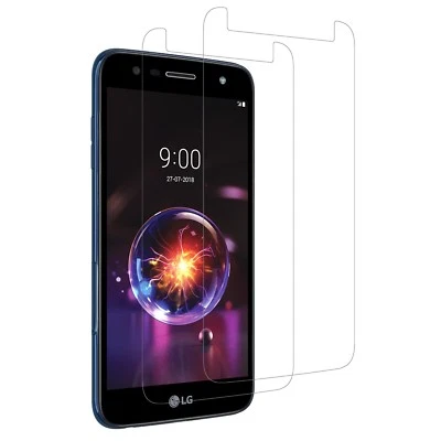 [2 件装]适用于 LG X Power 3 /Fiesta 2 / X Power 2 钢化玻璃屏幕保护膜 — 第 1/4 张图片