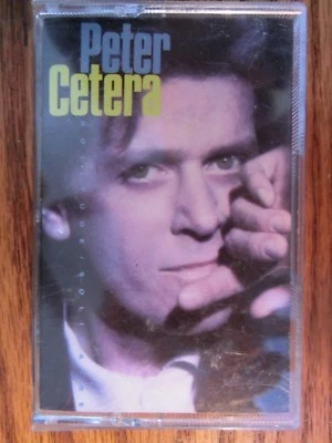 PETER CETERA "Solitude/Solitaire" Vintage CASSETTE 1986 Chicago - Image 1 of 2