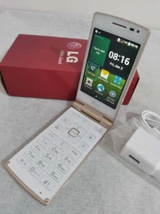 LG Wine Smart D486 4G LTE 4GB ROM 3.5" Android Flip Keyboard Smartphone Unlocked - Picture 1 of 14
