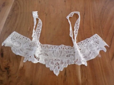 Linge ancien Haut de robe  en  dentelle - Photo 1/4