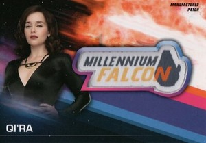Solo A Star Wars Story, QI’RA Manufactured Patch Card MP-QC
