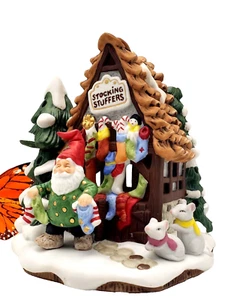 FITZ FLOYD Holiday Hamlet Stocking Stuffers Workshop Enchanted Forest Collection - Picture 1 of 14