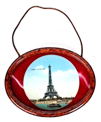 ANCIEN CADRE SOUVENIR    LA TOUR EIFFEL  PARIS - Photo 1/3