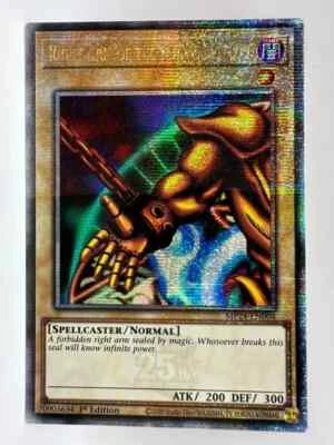 Yu-Gi-Oh Right Arm of the Forbidden One MISPRINT MP24-EN004 Quarter Century Rare - Image 1 of 4