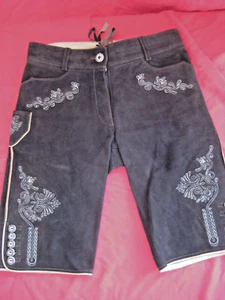 36NEU Freche Lederhose Damen Stockerpoint Trachtenhose Landhausmode statt Dirndl - Bild 1 von 10