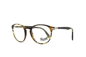 Persol Herrenbrille PO3212 Farbe 1079 grün braun Schildkröte Demo Objektiv 50 mm - Bild 1 von 4