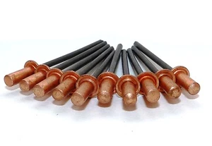 FOR MAMOD COPPER SEALED RIVETS 3.2mm x 8.0 mm (FIFTY) - Picture 1 of 1