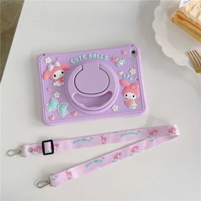 Case Kids Shockproof Cover Strap For iPad 5 6 7 8 9 10th Gen Mini Pro Air 2022 - Image 1 of 4