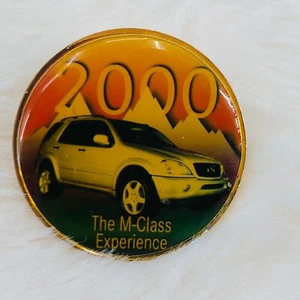 Vtg 2000 Mercedes Benz M-Class Experience SUV Souvenir Lapel Pin - Picture 1 of 2