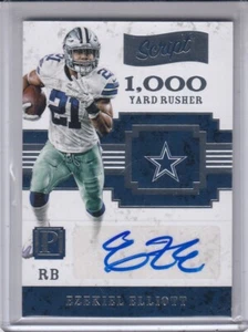 EZEKIEL ELLIOTT 2017 Panini Pantheon Script 1000 #1S0EE 1/10 Cowboys - Bild 1 von 2