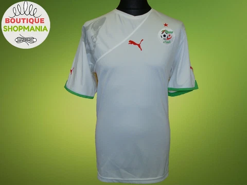 ALGERIA National HOME 2010-2011 XL PUMA FOOTBALL SHIRT Camisa Maillot Trikot Soc Cover