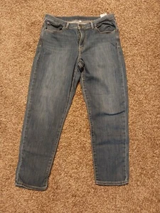Levi's Womens Size 12 Skinny Stretch Mid Rise Denim Jeans - Picture 1 of 3