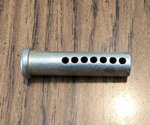 Tiller Tine Clevis Pin 1/2" (.50) x 2" Steel Zinc Plated Multi-Hole - Picture 1 of 4
