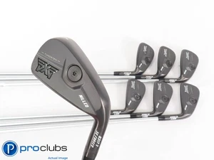 Mint PXG 0317T Milled Black 4-PW IRON SET -KBS CTaper Lite 110 Stiff Flex 448587 - Picture 1 of 6