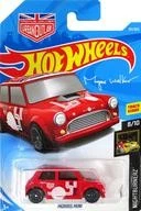 Diecast Car 1/64 MORRIS MINI (Rosso x Bianco) "Hot Wheels NIGHTBURNERZ" [FKB01] - Immagine 1 di 1
