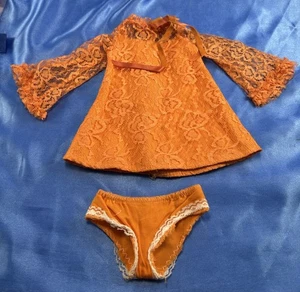 Crissy Family Puppe Original Orange Crissy Kleid & Höschen 1969 SCHÖN!! (#1) - Bild 1 von 3