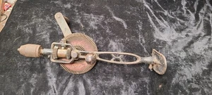 Antik Vintage Metall mit Holzgriffen Goodell Pratt Truhenbohrer - Bild 1 von 9