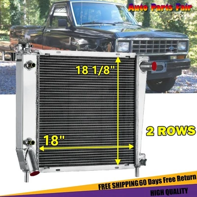 2 Core Radiator For 1985-94 Ford Ranger Explorer Bronco II/91-94 Navajo B4000 — 第 1/4 张图片