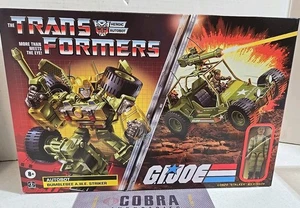 GI JOE ~ TRANSFORMADOR SELLADO STALKER & BUMBLEBEE AWE STRIKER ~ NUEVO - Imagen 1 de 3