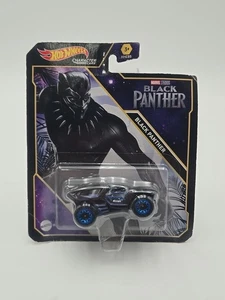 Hot Wheels Marvel Black Panther Figur Auto Version Neu - Bild 1 von 2