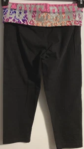 Leggings Capri Victorias Secret Love Rosa Talla XS Estampado Animal Cintura Brillo - Imagen 1 de 19