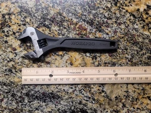 6" verstellbarer Schraubenschlüssel Schwarzoxid Zoll/Metrische Skala Premium CR-V Stahl Werkzeug - Bild 1 von 11