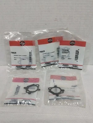 795629 Briggs & Stratton Air Cleaner Gaskets Genuine Parts 5 Piece Lot Engine - Image 1 of 3