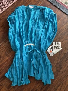 New Old Stock Cole Jrs Of California Swimsuit Bathing Suit Cover Up Size Small - Picture 1 of 7