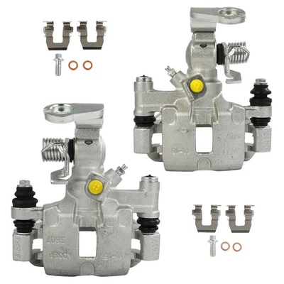 Par de pinzas de freno traseras para 00 01 02 2003 2004 2005 Buick LeSabre con soporte Foto 1 de 4