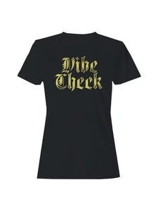 Camiseta para mujer Vibe Check diseño gótico grunge - Imagen 1 de 6