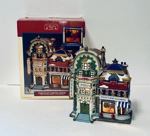 Lemax Caddington Village 2002 Susans Fine Tailoring Fefferman Financial Lighted - Picture 1 of 13