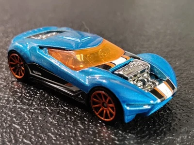 Hot Wheels синий концепт-кар MITSUBISHI DOUBLE SHOTZ — отдельный как новый! - Изображение 1 из 4