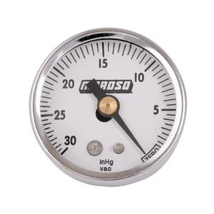 Moroso 89610 1 5  Diameter Vacuum Gauge - Picture 1 of 7