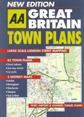 Town Plans of Great Britain (AA Atlases) by Automobile Association Paperback The - Image 1 of 2