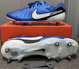 Nike Tiempo Legend 10 Elite SG-Pro Player Edition - FN7283 400 - UK 9/EUR 44 - Picture 1 of 24