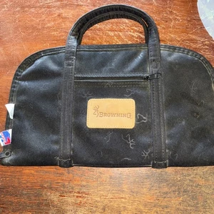 Browning Größe 16 Stil 3108 Pistolenkoffer gepolstert Rechteck Reißverschluss 17X10 - Bild 1 von 9