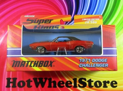 Matchbox  SUPER KINGS  K-203  1971  DODGE CHALLENGER  Sealed Package   O5-090125 - Image 1 of 4