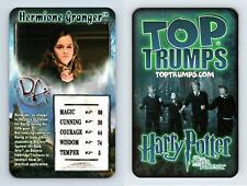 Hermione Granger Harry Potter & Order Of Phoenix 2007 Top Trumps Specials Card